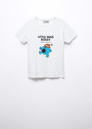 Camiseta Mr Men and Little Miss, Blanco