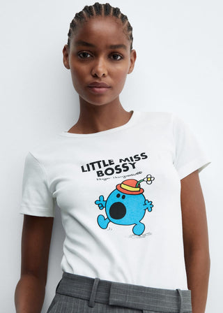 Camiseta Mr Men and Little Miss, Blanco