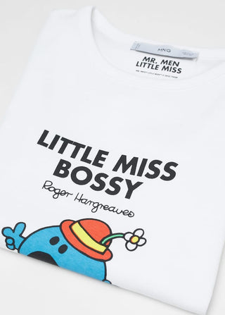 Camiseta Mr Men and Little Miss, Blanco