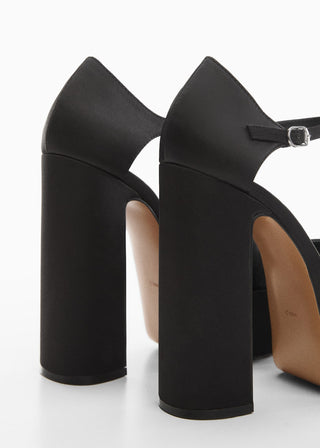 Zapato de Plataforma con Hebilla