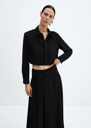 Enagua Midi con Detalle de Lazo