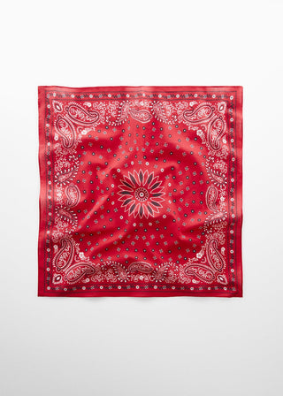 Pañuelo de Algodón con Estampado