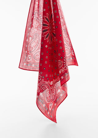 Pañuelo de Algodón con Estampado