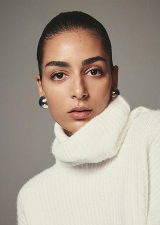 Aretes con Diseño Redondo