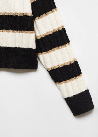 Sudadera de Rayas con Lúrex
