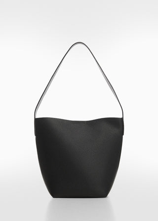 Bolso Cubo Efecto Piel