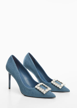 Zapato de Tacón con Adorno