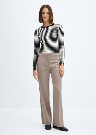 Pantalón Wide Leg Talle Medio