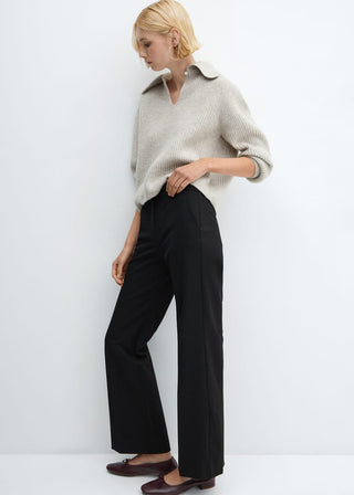 Pantalón Wide Leg Talle Medio