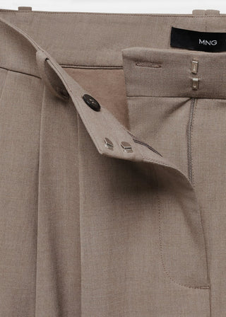 Pantalón Wide Leg con Pinzas