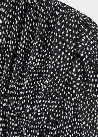 Vestido Manga Larga con Estampado