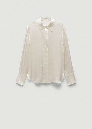 Camisa Manga Larga de Seda