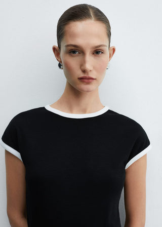 Camiseta Cuello redondo de Algodón