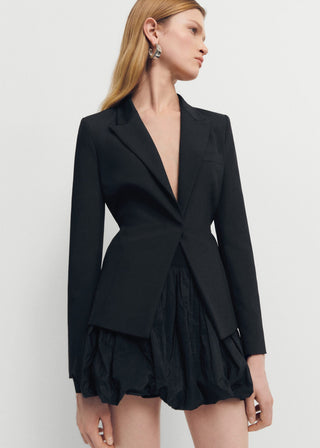 Blazer de Traje Entallada