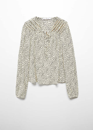 Blusa Manga Larga con Estampado