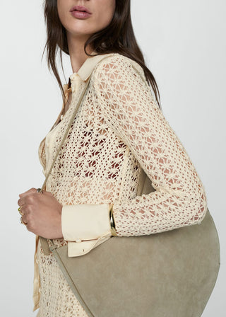 Camisa Manga Larga de Crochet