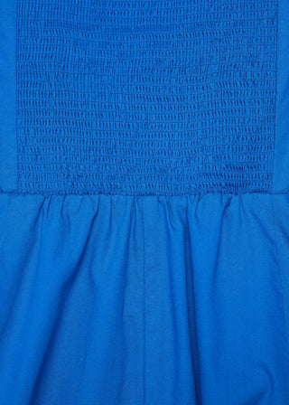 Vestido Corto con Mangas Abullonadas