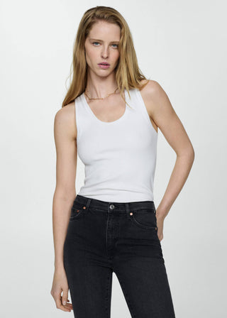 Jeans Crop Talle Medio