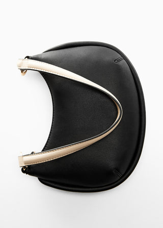 Bolso de Hombro Bicolor
