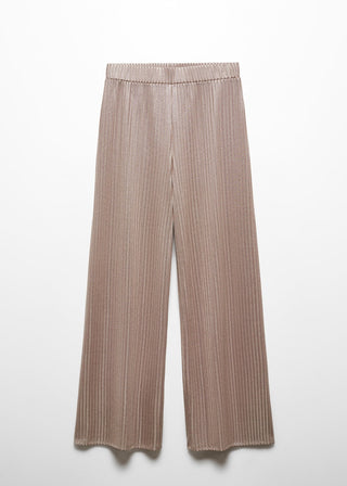 Pantalón Wide Leg con Cintura Elástica