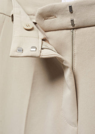 Pantalón Wide Leg con Bolsillos