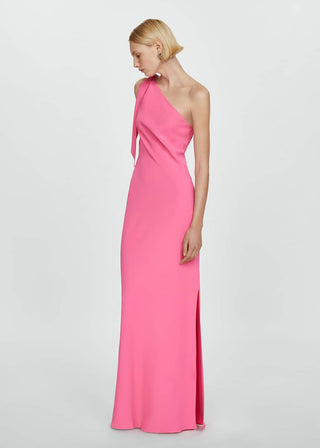 Asymmetrical Design Maxi Dress