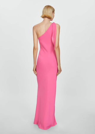 Asymmetrical Design Maxi Dress