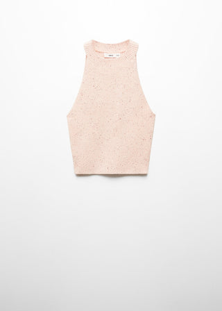 Marl Knit Halter Top