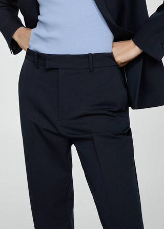 Pantalón de Traje Corte Recto