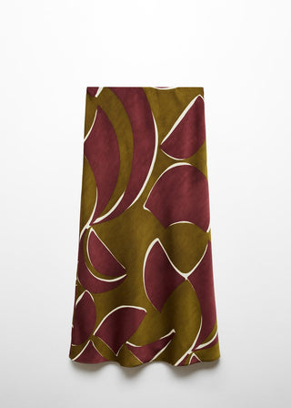 Enagua Satinada con Estampado