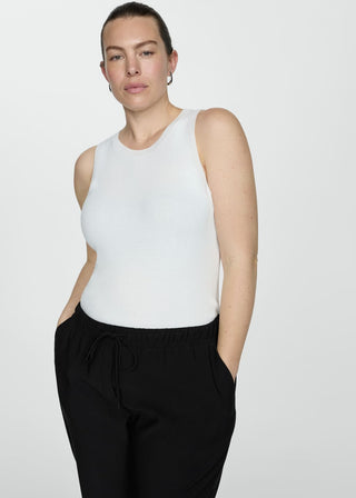 Pantalón con Cintura Elástica