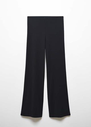 Pantalón Ancho con Cintura Elástica