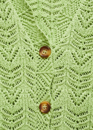 Openwork Detail Cardigan