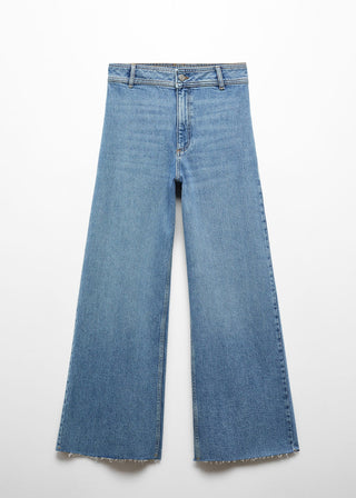 Jeans Culotte Talle Alto