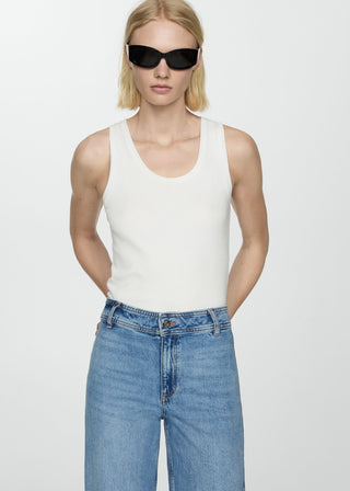 Jeans Culotte Talle Alto