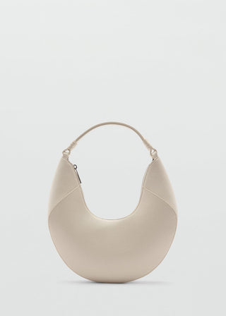 Bolso de Hombro Efecto Piel