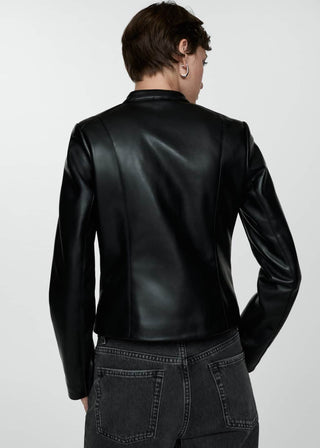 Chaqueta Biker con Cremallera