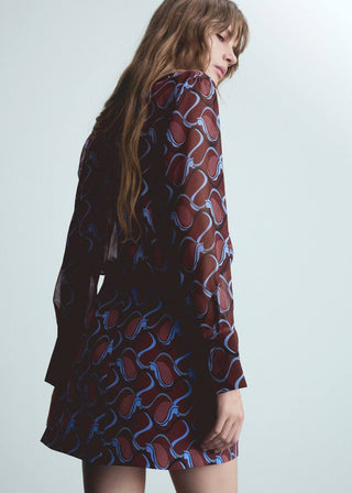 Camisa Manga Larga con Estampado