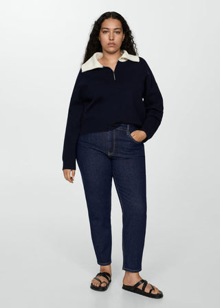 Jeans Mom Fit Talle Alto