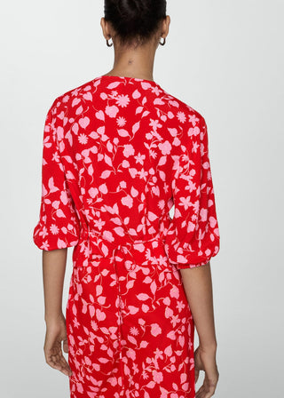 Blusa con Estampado de Lazo