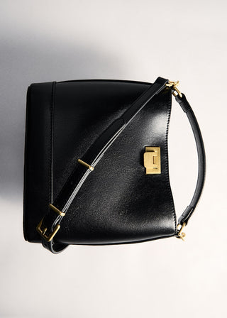 Bolso Shopper con Detalle Metálico