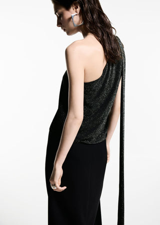 Blusa Asimétrico de Lúrex