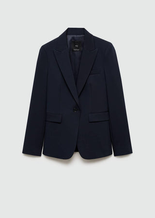 Blazer de Traje Entallada