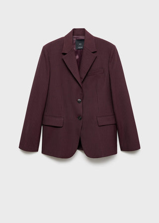 Blazer de Traje Raya Diplomática