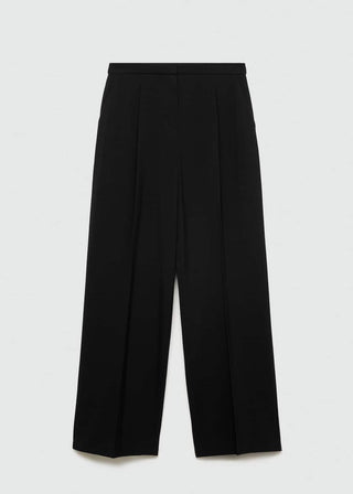 Pantalón de Pinzas Wide Leg
