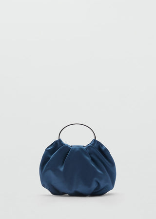 Bolso de Satin con Anilla Metálica