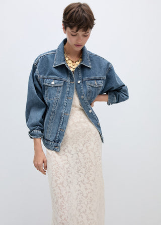 Jacket Denim con Estrella