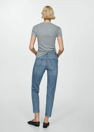 Jeans Talle Alto Corte Mom