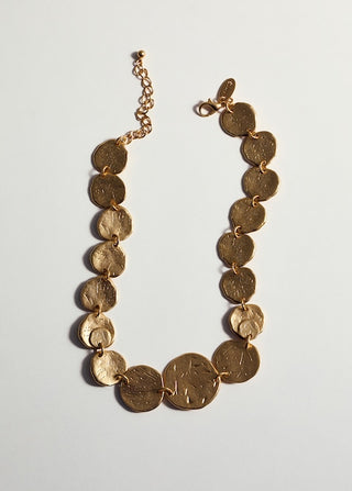 Collar Corto con Monedas