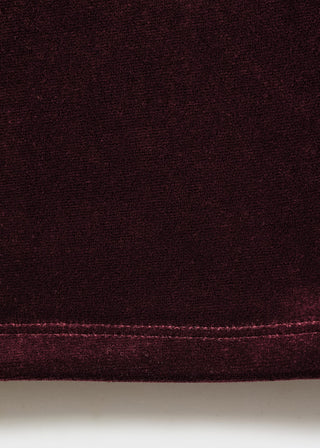 Blusa Asimétrico de Terciopelo